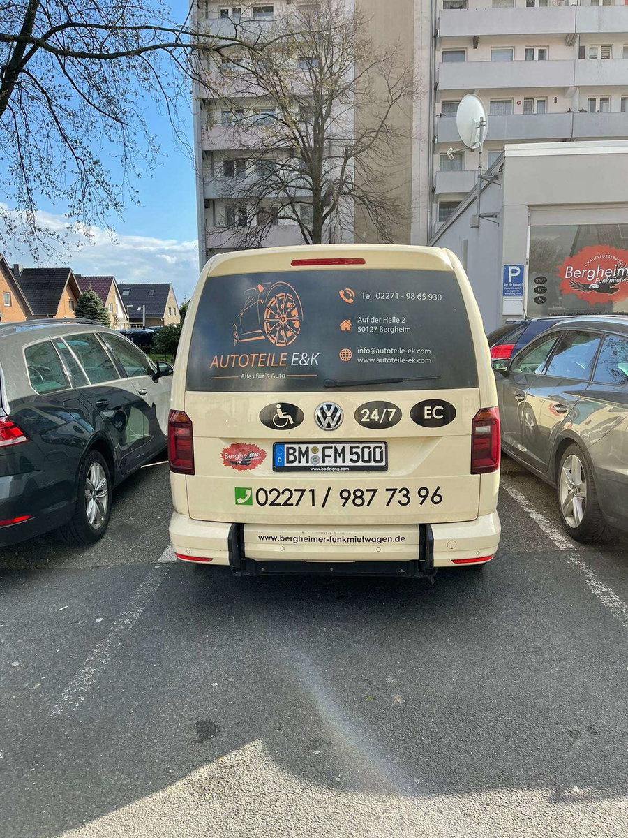 Auto vom Bergheimer Funkmietwagen Chauffeurservice